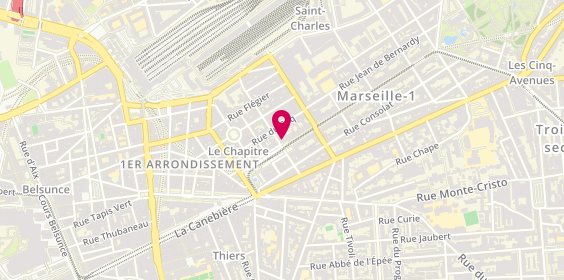 Plan de GUIGUES Jacques, 17 Cours Joseph Thierry, 13001 Marseille