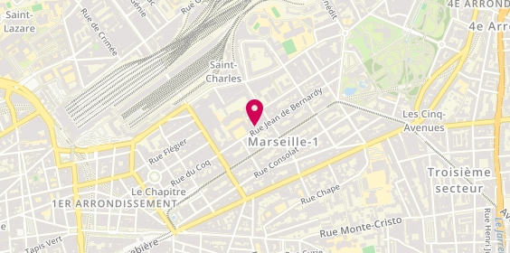 Plan de MULLER Jean Philippe, 41 Rue Jean de Bernardy, 13001 Marseille