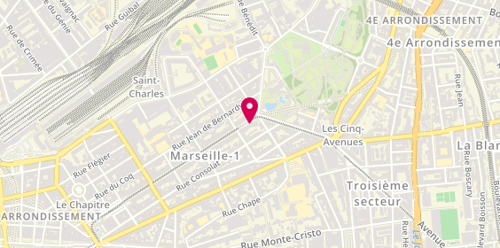 Plan de JULIEN Laurence, 136 Boulevard Longchamp, 13001 Marseille