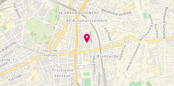 Plan de ZAPHIRIADIS Frédéric, 2 Rue Beranger, 13004 Marseille
