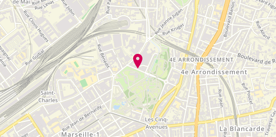 Plan de BERT Thomas, 14 Boulevard Cassini, 13004 Marseille