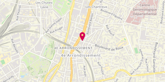 Plan de ABDELLAOUI Areski, 5 Bis Boulevard de Roux, 13004 Marseille