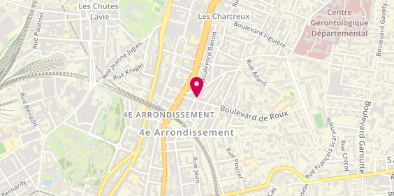 Plan de HUMBERT Géromine, 40 Rue Saint Bruno, 13004 Marseille