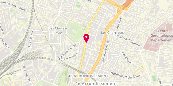 Plan de SANDRI Jean François, 192 Bis Avenue des Chartreux, 13004 Marseille