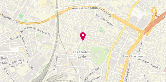 Plan de TATOULIAN Frédéric, 78 A Avenue des Chutes Lavie, 13004 Marseille