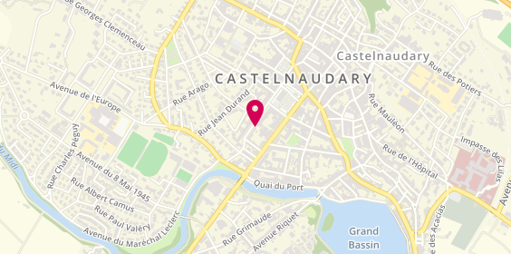 Plan de CONSIGNY Thérèse, 16 Allée du Cassieu, 11400 Castelnaudary