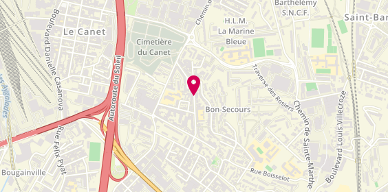 Plan de CAIAZZO Christophe, 46 Boulevard Kraemer, 13014 Marseille