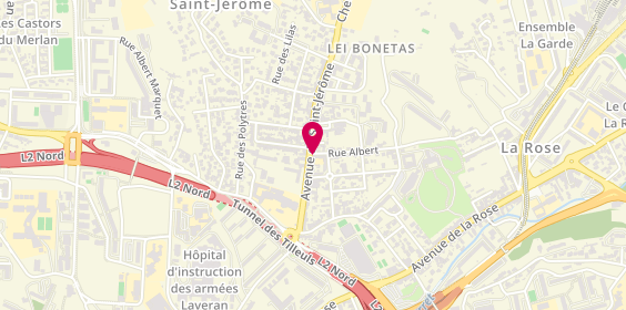 Plan de BONIFAY Luc, 2 Rue Albert, 13013 Marseille