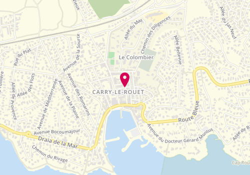 Plan de DESSEIGNET Hervé, 2 Avenue Deu Colombier, 13620 Carry-le-Rouet