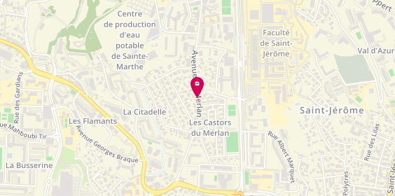 Plan de ESPOSITO Elodie, 33 Avenue du Merlan, 13014 Marseille