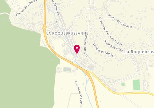 Plan de COTTE Marion, 12 Avenue Saint Sebastien, 83136 La Roquebrussanne
