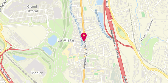 Plan de FRITSCH Christine, 40 Avenue de la Viste, 13015 Marseille