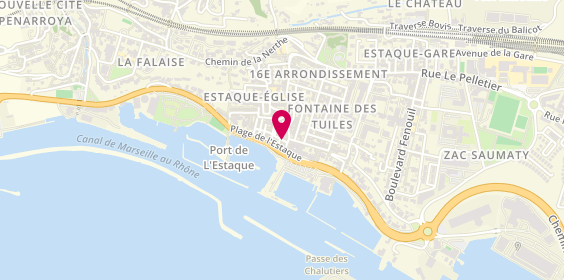 Plan de SERVANT Alain, 3 Rue Martial Reynaud, 13016 Marseille
