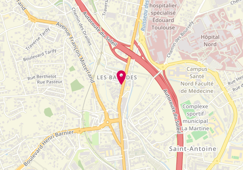 Plan de PORTEHAULT Leslie, 263 Avenue de Saint Antoine, 13015 Marseille