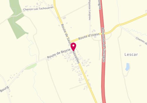 Plan de DARRODES Rafidha, 31 Route de Sault de Navailles, 64230 Bougarber