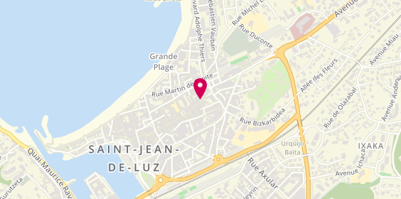 Plan de GAILLET Mylène, 69 Rue Gambetta, 64500 Saint-Jean-de-Luz