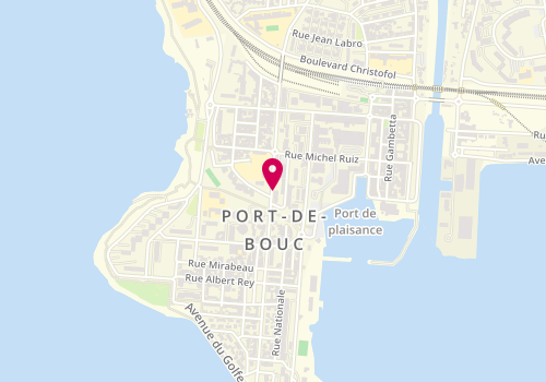 Plan de BELHOUCHAT Sofia, 63 Rue Maurice Thorez, 13110 Port-de-Bouc