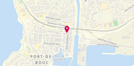 Plan de ALVAREZ Marion, 12 Rue Gambetta, 13110 Port-de-Bouc