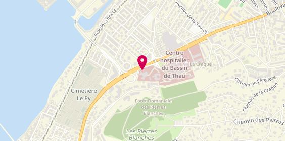 Plan de CAUJOLLE Gilles, 3 Bis Boulevard Camille Blanc, 34200 Sète