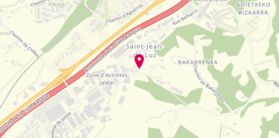 Plan de GACHEN Céline, 135 Chemin de Jaureguia, 64500 Saint-Jean-de-Luz