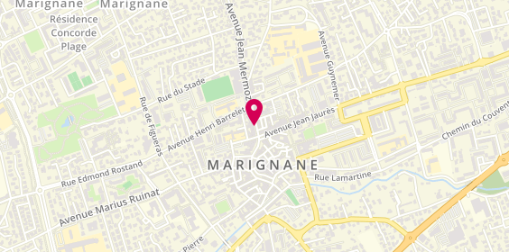 Plan de D'ANGELO Céline, 9 Boulevard Jean Mermoz, 13700 Marignane