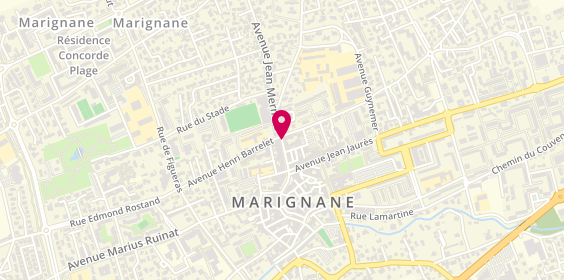 Plan de FLAGEUL Sophie, 26 Boulevard Jean Mermoz, 13700 Marignane