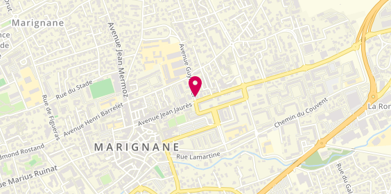Plan de MARIKIAN Adeline, 2 Avenue Guynemer, 13700 Marignane