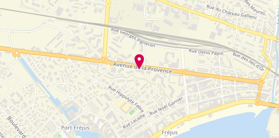 Plan de RIVAS Frédéric, 1268 Avenue de Provence, 83600 Fréjus