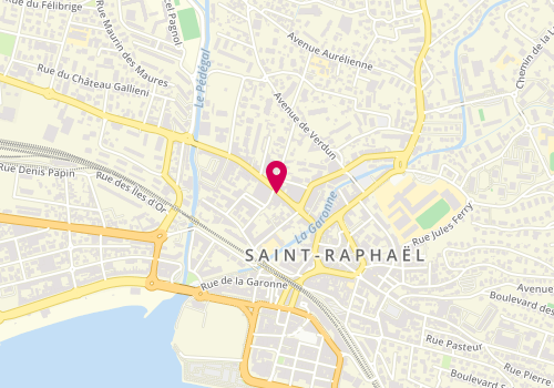 Plan de MICHEL Stéphanie, 171 Avenue General Leclerc, 83700 Saint-Raphaël