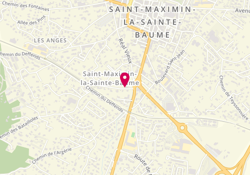 Plan de TROUSSIER Marie Laure, 4 Allee des Aubépines, 83470 Saint-Maximin-la-Sainte-Baume