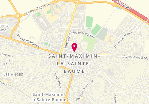 Plan de CORDINIER Laîla, 20 Rue Denfert Rochereau, 83470 Saint-Maximin-la-Sainte-Baume