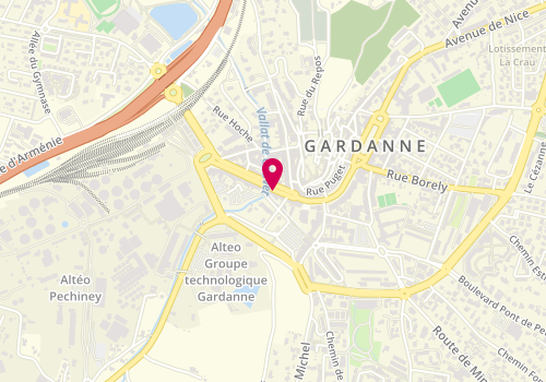 Plan de LECOINTE Angélique, 15 Boulevard Carnot, 13120 Gardanne