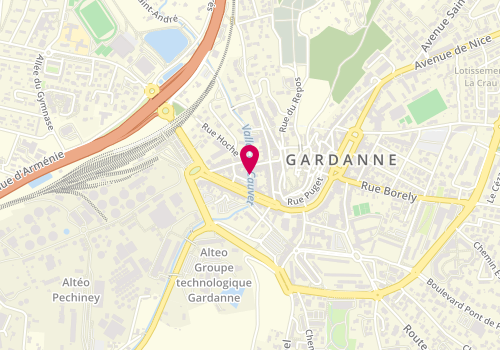 Plan de CADONI François, 8 Avenue Charles de Gaulle, 13120 Gardanne