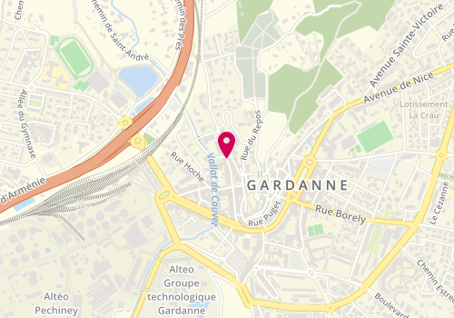 Plan de DOLQUES Pascale, 22 Avenue d'Aix, 13120 Gardanne