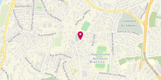 Plan de AMORENA Philippe, 33 Avenue Grammont, 64200 Biarritz
