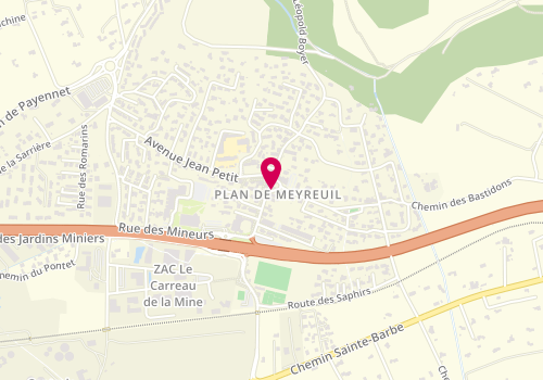 Plan de GROSSO Axel, 4 Avenue du General de Gaulle, 13590 Meyreuil