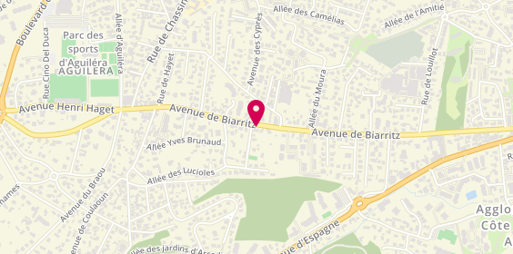 Plan de DORBES Emmanuel, 79 Avenue de Biarritz, 64600 Anglet