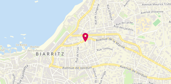 Plan de ARAMENDI Julie, 20 Avenue de la Marne, 64200 Biarritz