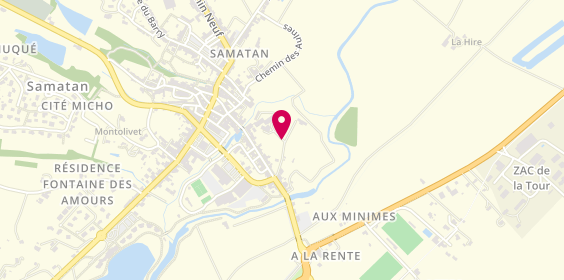 Plan de BOOST Ariane, 135 Chemin de l'Hopital, 32130 Samatan