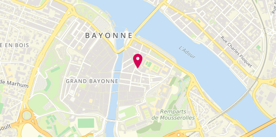 Plan de BOYER François, 55 Rue Bourgneuf, 64100 Bayonne