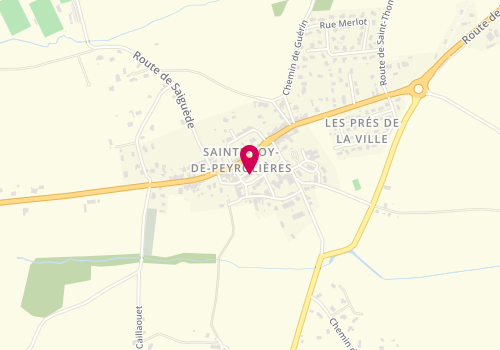 Plan de ORSET Julie, 1 Allee des Tilleuls, 31470 Sainte-Foy-de-Peyrolières
