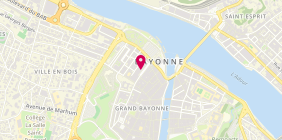 Plan de LLOPET Benjamin, 18 Rue Thiers, 64100 Bayonne