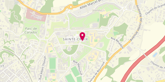 Plan de LUCMARET Sandrine, Avenue de Sainte Croix, 64100 Bayonne