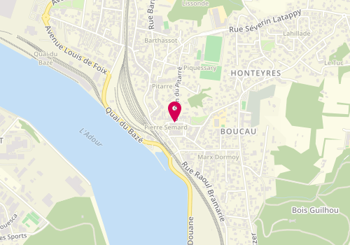 Plan de MOIROUX Emmanuel, 41 Bis Rue Joseph Saint Andre, 64340 Boucau