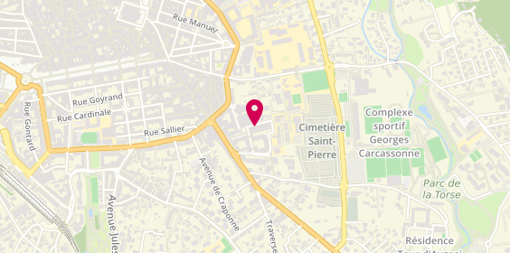 Plan de BERGNIARD Anne Florence, 8 Rue Condorcet, 13100 Aix-en-Provence