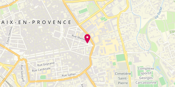 Plan de MARY Véronique, 55 Rue Emeric David, 13100 Aix-en-Provence