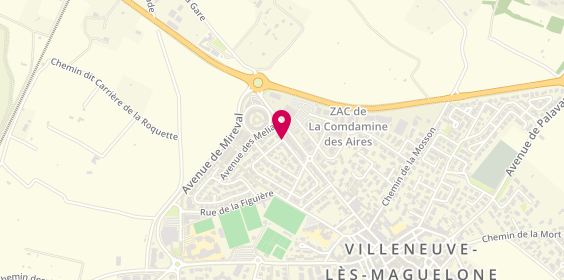 Plan de AUDEBERT Alexandrine, 26 Rue des Micocouliers, 34750 Villeneuve-lès-Maguelone