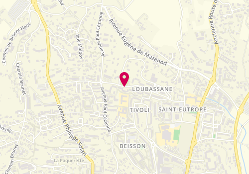 Plan de RAGUSA Mireille, 9 Bis Avenue du Docteur Bertrand, 13090 Aix-en-Provence