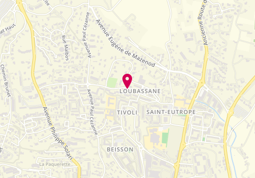 Plan de FAUTSCH Chantal, 9 Avenue du Docteur Bertrand, 13090 Aix-en-Provence