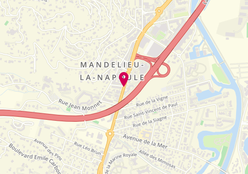 Plan de MARITATO Sarina, 282 Avenue de Cannes, 06210 Mandelieu-la-Napoule